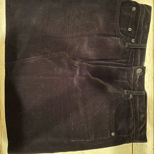 Rag and Bone Velvet Skirt